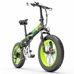 LANKELEISI X2000 PLUS Moped Electric Bike Folding Bike 12.8Ah 48V 1000W 40km/h Max Speed Max Load 150kg - Green -Sports & Outdoors Sales 0545c2d2dc744e66a6683e9656fd5e84 500225 2