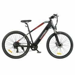 SAMEBIKE MY-275 10.4Ah 500W 48V 27.5inch Electric Bike 20mph Top Speed 80km Mileage Range Max Load 150kg Black