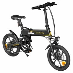 ADO A16 XE Folding Electric Bike 250W Geared Hub Motor 36V 7.5Ah Battery for 43 Mile Range 25km/h Max Speed - Black 9 ADO A16 XE Folding Electric Bike 250W Geared Hub Motor 36V 7.5Ah Battery for 43 Mile Range 25km/h Max Speed - Black -Sports & Outdoors Sales ADO A16 XE Folding Electric Bike 250W Geared Hub Motor Black 517837 3