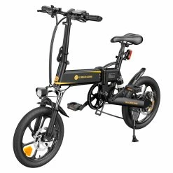 ADO A16 XE Folding Electric Bike 250W Geared Hub Motor 36V 7.5Ah Battery for 43 Mile Range 25km/h Max Speed - Black 10 ADO A16 XE Folding Electric Bike 250W Geared Hub Motor 36V 7.5Ah Battery for 43 Mile Range 25km/h Max Speed - Black -Sports & Outdoors Sales ADO A16 XE Folding Electric Bike 250W Geared Hub Motor Black 517837 4