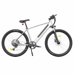 ADO D30 Electric Bicycle 250W Motor Max Speed 25km/h 36V 10.4AH 90km Max Range - Silver