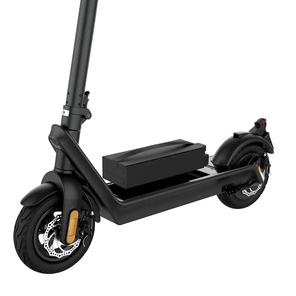 AOVO X9 Plus Electric Scooter 10 Inch Explosion-proof Tire 36V 15.6Ah Rated 500W Motor 40Km/h Max Speed 65km Range Dual Disc Brakes Removable Battery- Grey 6 AOVO X9 Plus Electric Scooter 10 Inch Explosion-proof Tire 36V 15.6Ah Rated 500W Motor 40Km/h Max Speed 65km Range Dual Disc Brakes Removable Battery- Grey - Image 6