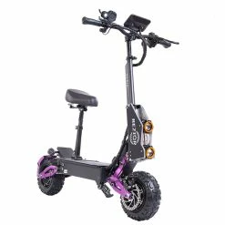 BEZIOR S2 PRO Electric Off-Road Scooter 11 Inch Wheel 1200W*2 Dual Motor 48V 23Ah Battery 65Km/h Max Speed 120KG Load Double Large Screen Dual Oil Brake Adjustable Height Dual Charging Ports