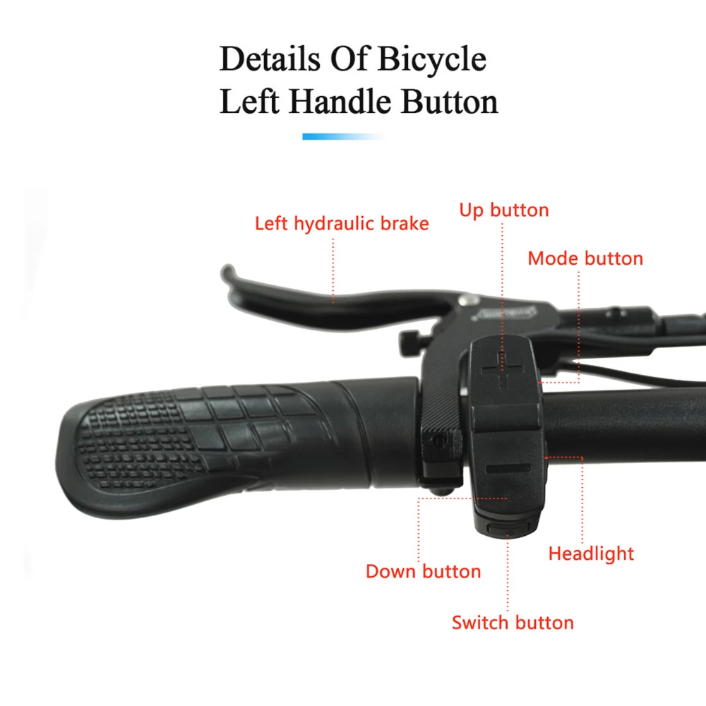 CMACEWHEEL TP26 Full Suspension Electric Mountain Bike, 26*4.0 Inch Fat Tire 48V 750W Brushless Motor 17Ah Li-battery 45Km/h Max Speed Shimano 7 Speed Transmission Black 6 CMACEWHEEL TP26 Full Suspension Electric Mountain Bike, 26*4.0 Inch Fat Tire 48V 750W Brushless Motor 17Ah Li-battery 45Km/h Max Speed Shimano 7 Speed Transmission Black - Image 6