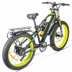 CYSUM M900 Fat Tire Electric Bike 48V 1000W Brushless Gear Motor 17Ah Removable Battery for 50-70 Range - Black-Green 8 CYSUM M900 Fat Tire Electric Bike 48V 1000W Brushless Gear Motor 17Ah Removable Battery for 50-70 Range - Black-Green -Sports & Outdoors Sales CYSUM M900 Fat Tire Electric Bike 48V 1000W Motor Black Green 498568 2
