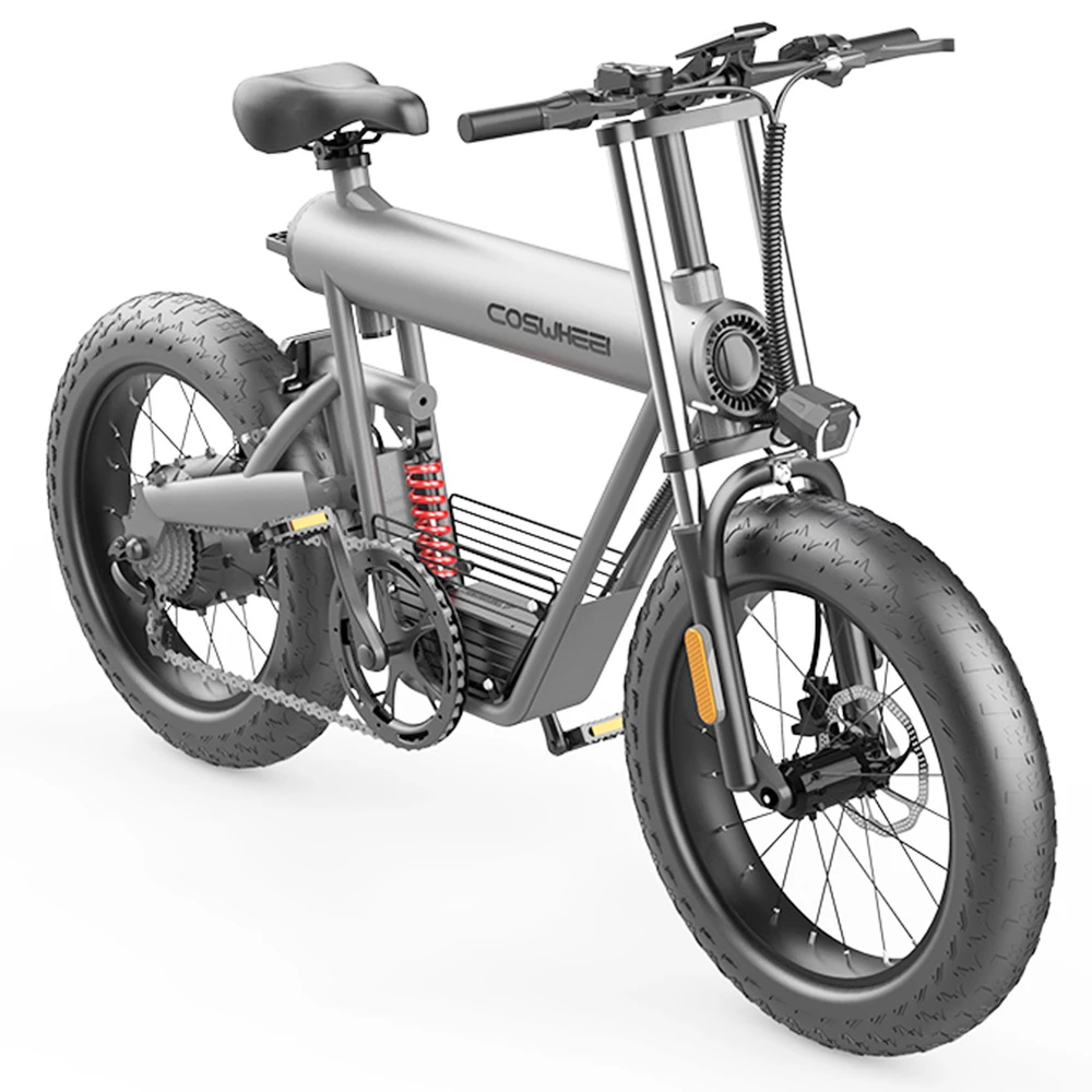 Coswheel T20 E-bike 500W Motor 48V 20Ah Battery 50-70KM Range 45kmh Max Speed Off-road Bike Space Grey 2 Coswheel T20 E-bike 500W Motor 48V 20Ah Battery 50-70KM Range 45kmh Max Speed Off-road Bike Space Grey - Image 2
