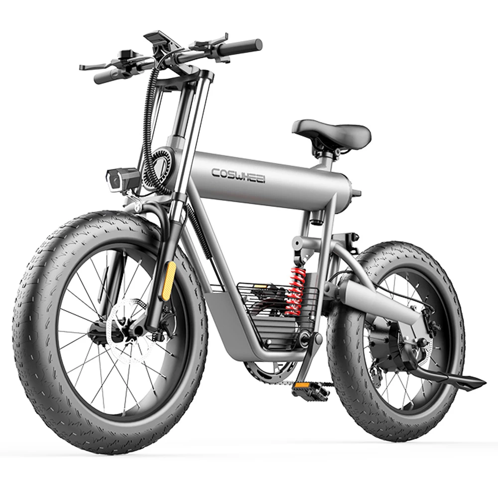 Coswheel T20 E-bike 500W Motor 48V 20Ah Battery 50-70KM Range 45kmh Max Speed Off-road Bike Space Grey 3 Coswheel T20 E-bike 500W Motor 48V 20Ah Battery 50-70KM Range 45kmh Max Speed Off-road Bike Space Grey - Image 3