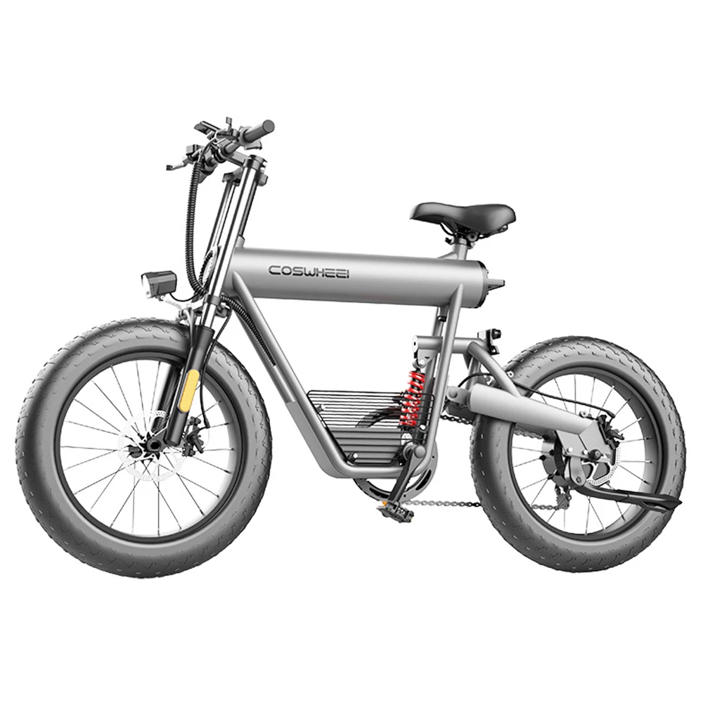 Coswheel T20 E-bike 500W Motor 48V 20Ah Battery 50-70KM Range 45kmh Max Speed Off-road Bike Space Grey 6 Coswheel T20 E-bike 500W Motor 48V 20Ah Battery 50-70KM Range 45kmh Max Speed Off-road Bike Space Grey - Image 6