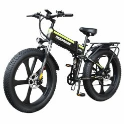 DEEPOWER H26 Pro (GR26) Electric Bike 26*4.0 Inch Fat Tire 48V 1000W Motor 17.5Ah Battery 60Km/h Max Speed Shimano 7 Speed Gear 150KG Load