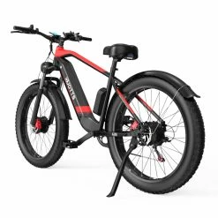 DUOTTS F26 Electric Mountain Bike 750W*2 Dual Motors 48V 20Ah LG Battery 26*4.0 Inch Fat Tires 55Km/h Max Speed 55 Degree Climbing Smart LCD Display Dual Disc Brakes Front Shock Absorption 150KG Max Load 100KM Range - Black -Sports & Outdoors Sales DUOTTS F26 Electric Bike 750W 2 Dual Motors LG 20Ah Battery Black 518023 5