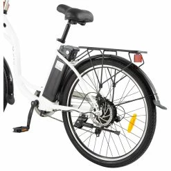 DYU C6 Electric Bicycle 350W Motor Max Speed 25km/h 36V 12.5AH 70km Max Range - White -Sports & Outdoors Sales DYU C6 Electric Bicycle 350W Motor 36V 12 5AH White 497642 3