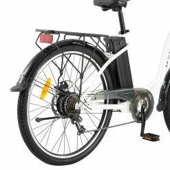 DYU C6 Electric Bicycle 350W Motor Max Speed 25km/h 36V 12.5AH 70km Max Range - White -Sports & Outdoors Sales DYU C6 Electric Bicycle 350W Motor 36V 12 5AH White 497642 4
