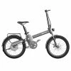 DYU R1 20 Inch Electric City Bike Folding Torque Sensor Electric Bike 250W 5Ah 36V Black