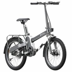 DYU R1 20 Inch Electric City Bike Folding Torque Sensor Electric Bike 250W 5Ah 36V Black -Sports & Outdoors Sales DYU R1 Electric Folding Bike 20 Inch 250W Black 507189 2