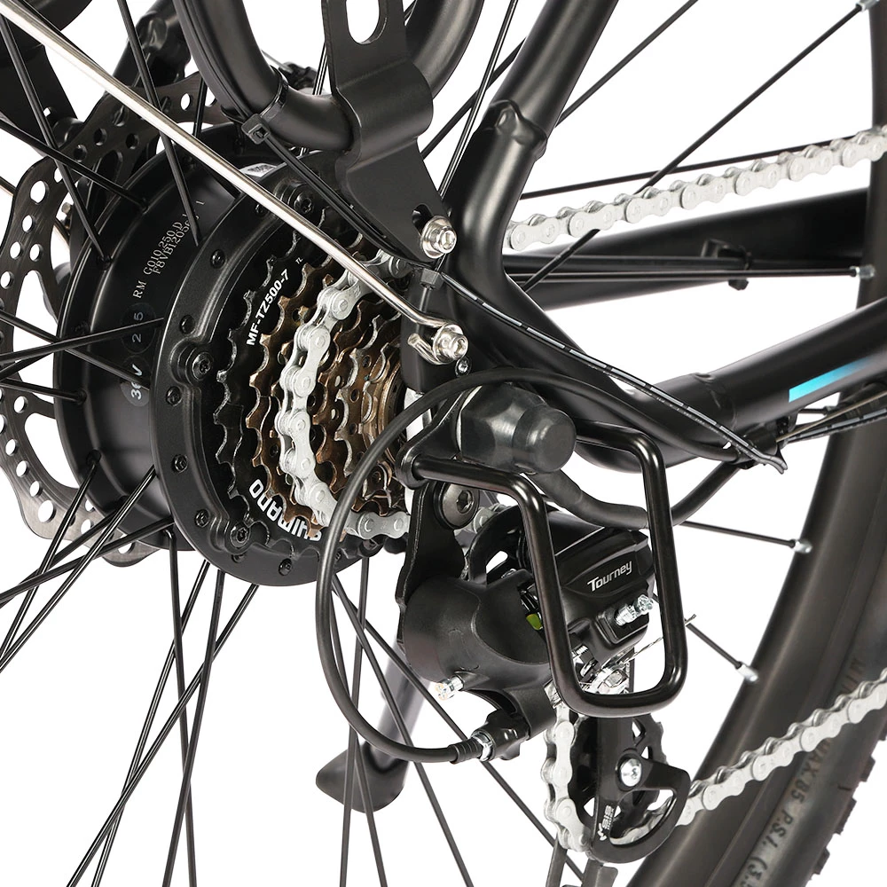 ESKUTE Netuno Electric Bicycle 27.5 Inch 250W Rear-Hub Motor 25Km/h Max Speed Bafang Brushless Motor 36V 14.5Ah Battery for 65 Miles Range Urban Bike 6 ESKUTE Netuno Electric Bicycle 27.5 Inch 250W Rear-Hub Motor 25Km/h Max Speed Bafang Brushless Motor 36V 14.5Ah Battery for 65 Miles Range Urban Bike - Image 6