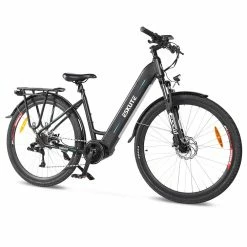 ESKUTE Polluno Pro Electric Bicycle 28 Inch Tire 250W Mid-drive Motor Bafang Mid-Motor 25Km/h Max Speed 36V 14.5Ah Battery for 80 Miles Range