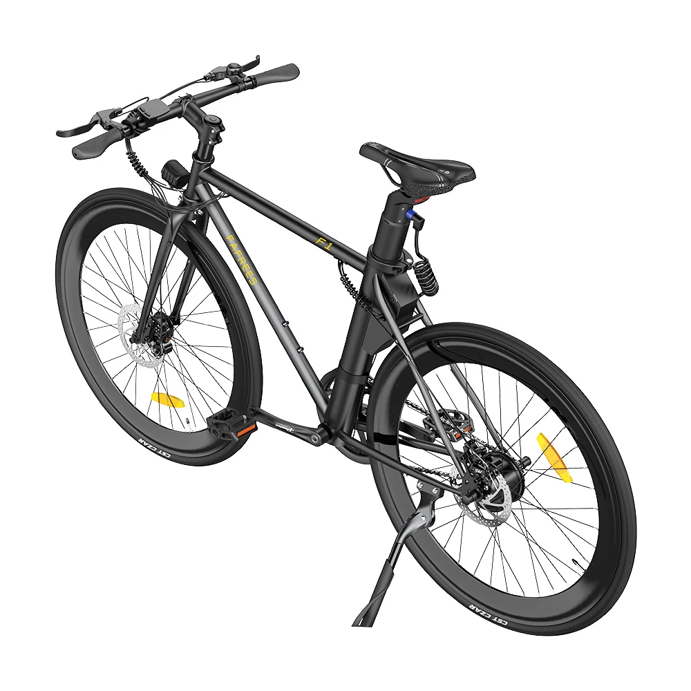 FAFREES F1 Electric Bike 250W Brushless Motor 25km/h Max Speed 9Ah Battery Shimano 7-Speed Transmission - Black 4 FAFREES F1 Electric Bike 250W Brushless Motor 25km/h Max Speed 9Ah Battery Shimano 7-Speed Transmission - Black - Image 4