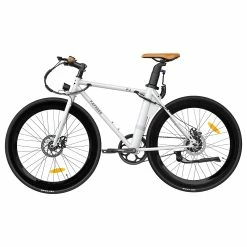 FAFREES F1 Electric Bike 250W Brushless Motor 25km/h Max Speed 9Ah Battery Shimano 7-Speed Transmission - White -Sports & Outdoors Sales FAFREES F1 Electric Bike 250W Brushless Motor Matte Army 516962 3