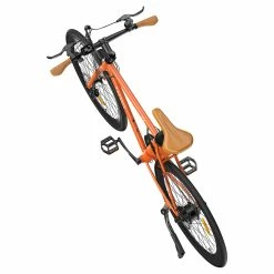 FAFREES F1 Electric Bike 250W Brushless Motor 25km/h Max Speed 9Ah Battery Shimano 7-Speed Transmission - Orange 11 FAFREES F1 Electric Bike 250W Brushless Motor 25km/h Max Speed 9Ah Battery Shimano 7-Speed Transmission - Orange -Sports & Outdoors Sales FAFREES F1 Electric Bike 250W Brushless Motor Matte Army 516963 5
