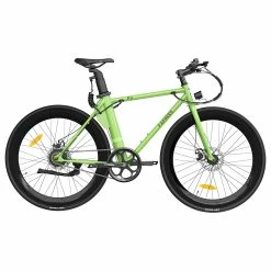 FAFREES F1 Electric Bike 250W Brushless Motor 25km/h Max Speed 9Ah Battery Shimano 7-Speed Transmission - Green
