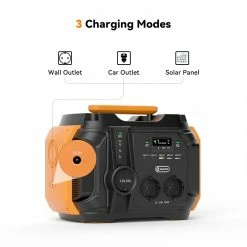 FF FlashFish A501 Portable Power Station 540Wh/500W (Peak 1000W) AC 230V Output Portable Solar Generator CPAP Battery Failure Provides Emergency Power Supply for Motorhomes/Vans Outdoor Camping -Sports & Outdoors Sales Flashfish A501 500W Portable Power Station 509241 4