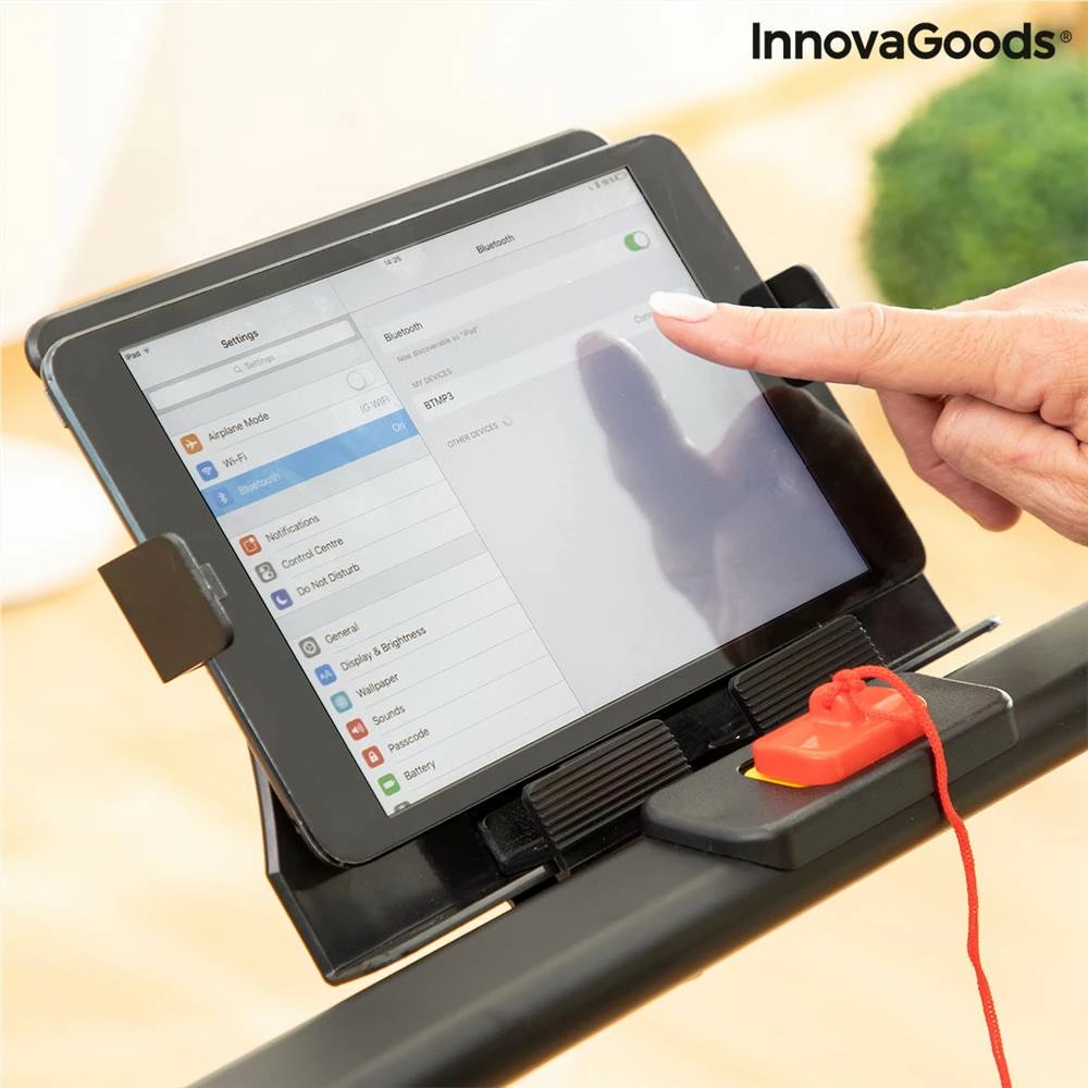 Folding Walking and Running Treadmill with Speakers and Remote Control Wristband Foljog InnovaGoods 3 Folding Walking and Running Treadmill with Speakers and Remote Control Wristband Foljog InnovaGoods - Image 3