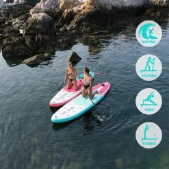 FunWater SUPFW11G MANTA RAY Inflatable Stand Up Paddle Board 11'' Long 31' Wide 6' Thick 9 FunWater SUPFW11G MANTA RAY Inflatable Stand Up Paddle Board 11'' Long 31' Wide 6' Thick -Sports & Outdoors Sales FunWater MANTA RAY Inflatable Stand Up Paddle Board 507209 4