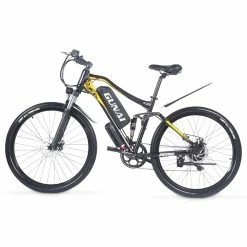 GUNAI M60 500W 48V 15Ah 27*1.95'' Electric Bicycle 35km/h Max Speed 35-45km Mileage Range 120kg Max Load - Black 7 GUNAI M60 500W 48V 15Ah 27*1.95'' Electric Bicycle 35km/h Max Speed 35-45km Mileage Range 120kg Max Load - Black -Sports & Outdoors Sales GUNAI M60 500W 48V 15Ah 27 1 95 Electric Bicycle Black 498579 3