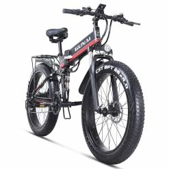 GUNAI MX01 1000W 48V 12.8Ah 26'' Electric Bicycle 40km/h Max Speed 40-50km Mileage Range 150kg Max Load - Red -Sports & Outdoors Sales GUNAI MX01 1000W 48V 12 8Ah 26 Electric Bicycle Red 498574 2