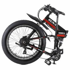 GUNAI MX01 1000W 48V 12.8Ah 26'' Electric Bicycle 40km/h Max Speed 40-50km Mileage Range 150kg Max Load - Red -Sports & Outdoors Sales GUNAI MX01 1000W 48V 12 8Ah 26 Electric Bicycle Red 498574 5
