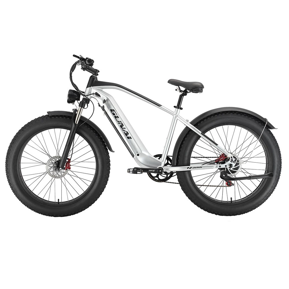 GUNAI MX05 26*4.0 Inch Fat Tire Electric Moped Bike 1000W Motor 48V 19Ah Battery 45Km/h Max Speed Shimano Gear 150KG Load Mountain Bicycle 2 GUNAI MX05 26*4.0 Inch Fat Tire Electric Moped Bike 1000W Motor 48V 19Ah Battery 45Km/h Max Speed Shimano Gear 150KG Load Mountain Bicycle - Image 2