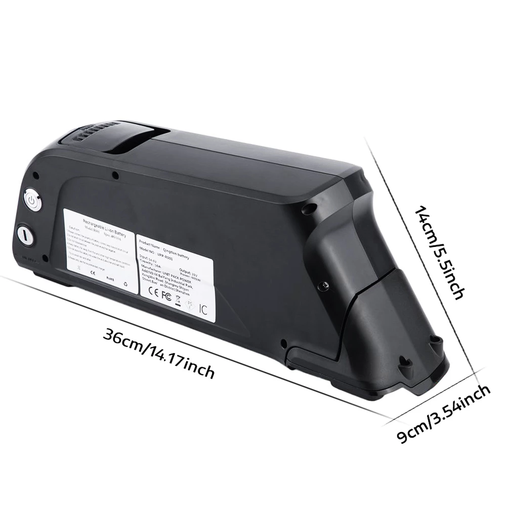 HANIWINNER HA202 Electric Bike Battery 48V 10Ah 480W Cells Pack E-bikes Lithium Li-ion Battery 5 HANIWINNER HA202 Electric Bike Battery 48V 10Ah 480W Cells Pack E-bikes Lithium Li-ion Battery - Image 5