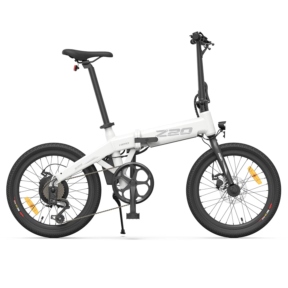 HIMO Z20 Max Electric Bicycle 250W Motor 20 Inches 36V 10Ah Battery 80KM Range Up to 25Km/h with E-assist Mode All-weather Tires - White 2 HIMO Z20 Max Electric Bicycle 250W Motor 20 Inches 36V 10Ah Battery 80KM Range Up to 25Km/h with E-assist Mode All-weather Tires - White - Image 2