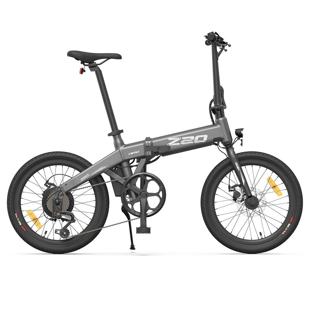 HIMO Z20 Max Electric Bicycle 250W Motor 20 Inches 36V 10Ah Battery 80KM Range Up to 25Km/h with E-assist Mode All-weather Tires - Gray 2 HIMO Z20 Max Electric Bicycle 250W Motor 20 Inches 36V 10Ah Battery 80KM Range Up to 25Km/h with E-assist Mode All-weather Tires - Gray - Image 2