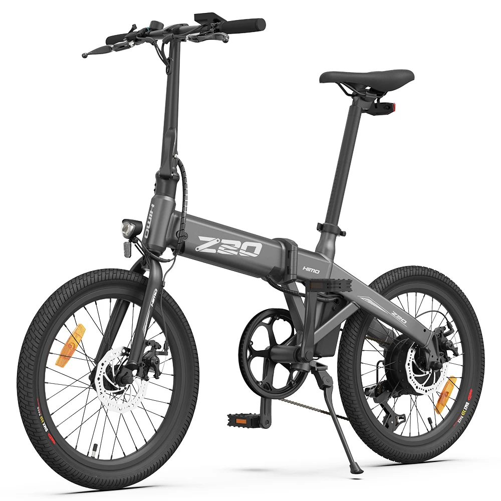 HIMO Z20 Max Electric Bicycle 250W Motor 20 Inches 36V 10Ah Battery 80KM Range Up to 25Km/h with E-assist Mode All-weather Tires - Gray 1 HIMO Z20 Max Electric Bicycle 250W Motor 20 Inches 36V 10Ah Battery 80KM Range Up to 25Km/h with E-assist Mode All-weather Tires - Gray