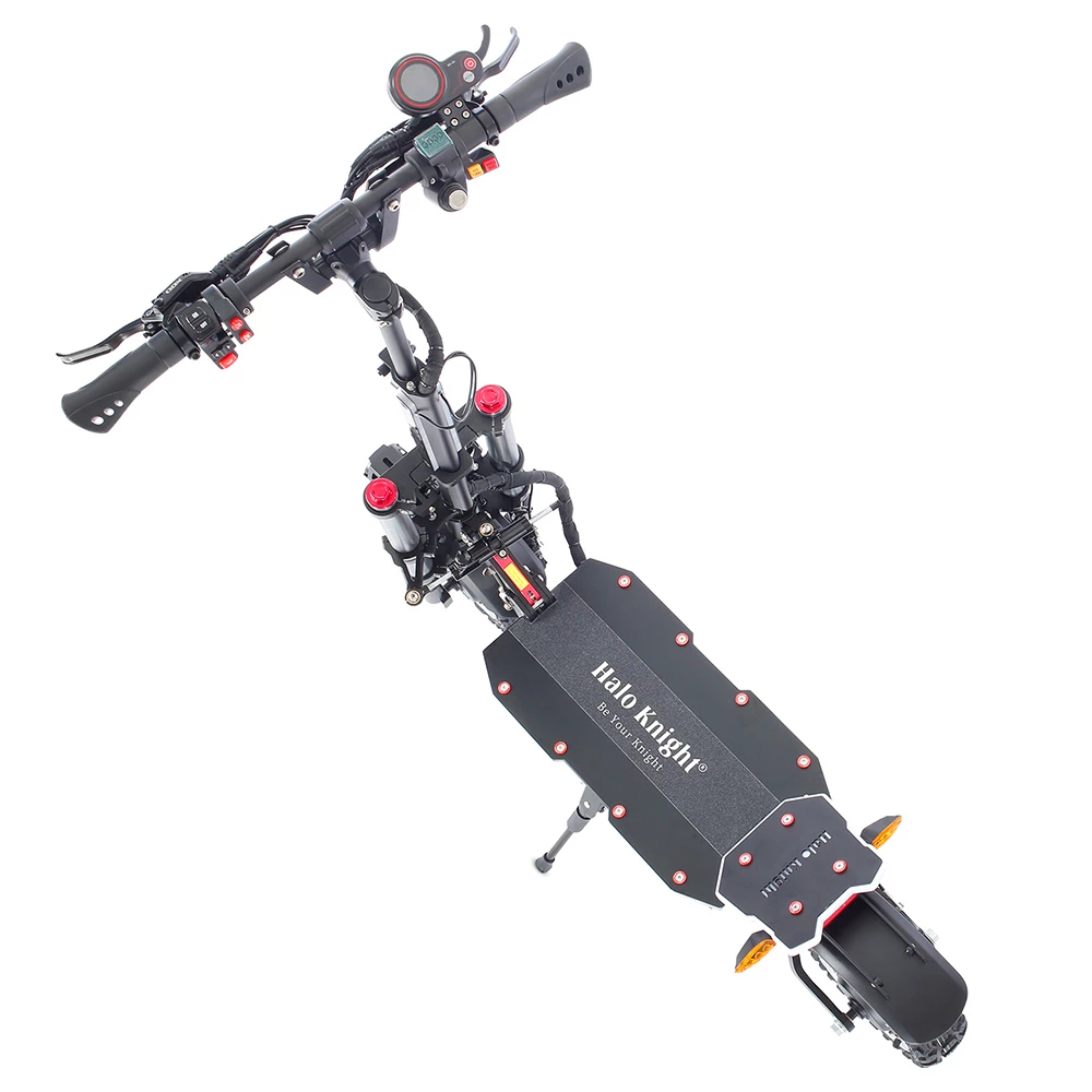 Halo Knight T107 Pro Electric Scooter 11 Inch Off-road Tire 3000W*2 Dual Motor 95km/h Max Speed 60V 38.4Ah Battery 80km Max Rnage 5 Halo Knight T107 Pro Electric Scooter 11 Inch Off-road Tire 3000W*2 Dual Motor 95km/h Max Speed 60V 38.4Ah Battery 80km Max Rnage - Image 5