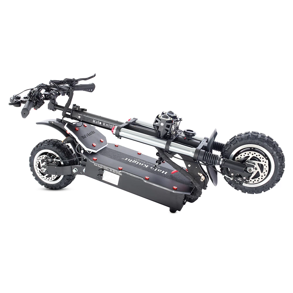 Halo Knight T107 Pro Electric Scooter 11 Inch Off-road Tire 3000W*2 Dual Motor 95km/h Max Speed 60V 38.4Ah Battery 80km Max Rnage 6 Halo Knight T107 Pro Electric Scooter 11 Inch Off-road Tire 3000W*2 Dual Motor 95km/h Max Speed 60V 38.4Ah Battery 80km Max Rnage - Image 6