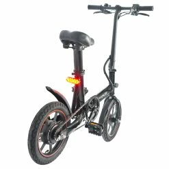 Happyrun HR-X40 Lightweight Electric Bike 350W Motor 36V 6Ah Battery 14'' Road Tires 25km Range 25km/h Max Speed Black -Sports & Outdoors Sales Happyrun HR X40 Lightweight Electric Folding Bike 350W Motor 506524 2