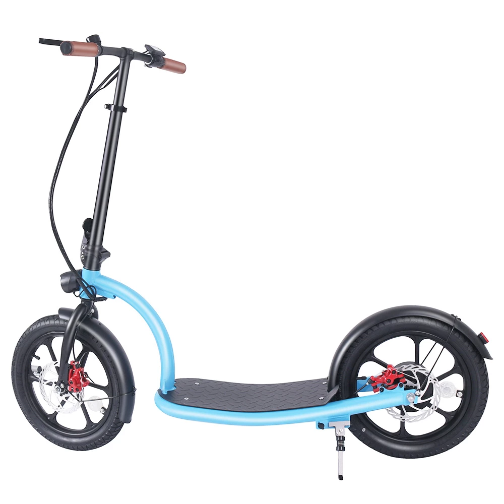HiBoy VE001 Electric Scooter 16 Inch Tires 350W Motor 36V 10Ah Battery 30km/h Max Speed 60km Range 100kg Max Load - Blue 1 HiBoy VE001 Electric Scooter 16 Inch Tires 350W Motor 36V 10Ah Battery 30km/h Max Speed 60km Range 100kg Max Load - Blue