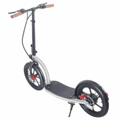 HiBoy VE001 Electric Scooter 16 Inch 350W Motor 36V 10Ah Battery 30km/h Max Speed 60km Range 100kg Max Load - Silver 8 HiBoy VE001 Electric Scooter 16 Inch 350W Motor 36V 10Ah Battery 30km/h Max Speed 60km Range 100kg Max Load - Silver -Sports & Outdoors Sales HiBoy VE001 Electric Scooter 350W Motor 500045 2