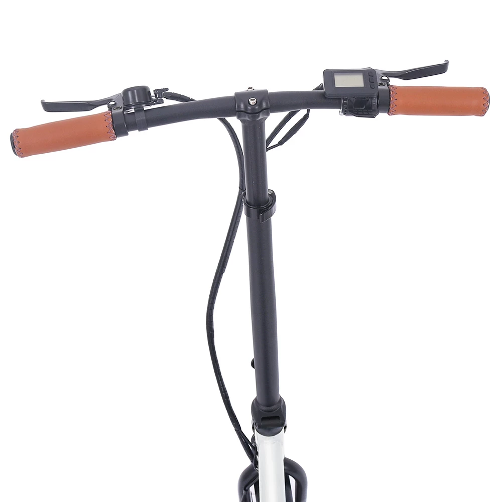 HiBoy VE001 Electric Scooter 16 Inch 350W Motor 36V 10Ah Battery 30km/h Max Speed 60km Range 100kg Max Load - Silver 5 HiBoy VE001 Electric Scooter 16 Inch 350W Motor 36V 10Ah Battery 30km/h Max Speed 60km Range 100kg Max Load - Silver - Image 5