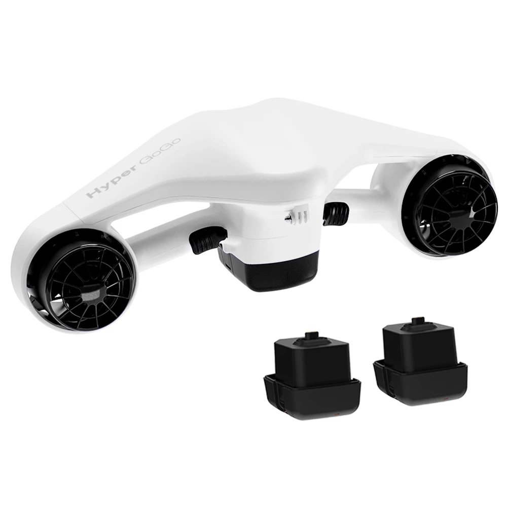 Hypergogo Manta S 2 Batteries Sea Scooter Portable and Lightweight Water Cruiser Sports Enthusiasts Diver Propulsion - White 4 Hypergogo Manta S 2 Batteries Sea Scooter Portable and Lightweight Water Cruiser Sports Enthusiasts Diver Propulsion - White - Image 4