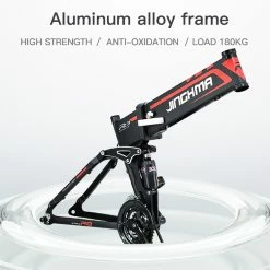 JINGHMA R3 500W 48V 12.8Ah 26 Inch Tire Electric Bicycle 40km/h Max Speed 70km Range 120kg Max Load with 2 Batteries -Sports & Outdoors Sales JINGHMA R3 500W 48V 12 8Ah Electric Bicycle with 2 Batteries 498413 3