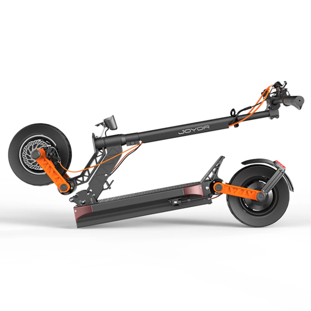 JOYOR S5 Electric Scooter 10 Inch Tires 48V 13Ah Battery 600W Motor 25Km/h Max Speed 40-55KM Range Dual Disc Brakes Cruise Control Black 5 JOYOR S5 Electric Scooter 10 Inch Tires 48V 13Ah Battery 600W Motor 25Km/h Max Speed 40-55KM Range Dual Disc Brakes Cruise Control Black - Image 5