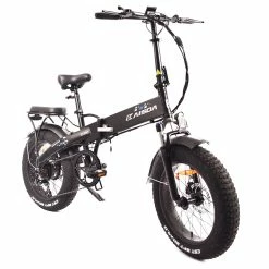 KAISDA K2 Pro Folding Electric Moped Bike Mountain Bicycle 20*4.0 Inch Fat Tire Bafang 350W Motor Max Speed 25Km/h 48V 12.8AH Battery Max Load 150KG SHIMANO 21 Speed APP Control - Black -Sports & Outdoors Sales KAISDA K2 Pro 20 4 0 inch Fat Tire Folding Electric Moped Bike 509053 4