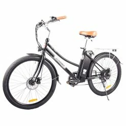KAISDA K6 Pro Electric City Bike 26 Inch 36V 12.4Ah 350W Motor 32Km/h Max Speed Shimano 7-Speed E-bike IP54 Waterproof LED Light - Black -Sports & Outdoors Sales KAISDA K6 Electric City Bike 26 inch 36V 10Ah 350W Motor Black 513298 2