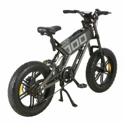KUGOO T01 Electric Bicycle 48V 500W Motor 13Ah Battery 20*4.0 Inch Fat Tires 38Km/h Max Speed Shimano 7-Speed Gears Hydraulic Brakes 50-65KM Mileage 150KG Load Electric Mountain Bike - Grey 10 KUGOO T01 Electric Bicycle 48V 500W Motor 13Ah Battery 20*4.0 Inch Fat Tires 38Km/h Max Speed Shimano 7-Speed Gears Hydraulic Brakes 50-65KM Mileage 150KG Load Electric Mountain Bike - Grey -Sports & Outdoors Sales KUGOO T01 Electric Bicycle 48V 500W Motor 13Ah Battery Grey 517459 4