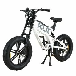 KUGOO T01 Electric Bicycle 48V 500W Motor 13Ah Battery 20*4.0 Inch Fat Tires 38Km/h Max Speed Shimano 7-Speed Gears Hydraulic Brakes 50-65KM Mileage 150KG Load Electric Mountain Bike - White 8 KUGOO T01 Electric Bicycle 48V 500W Motor 13Ah Battery 20*4.0 Inch Fat Tires 38Km/h Max Speed Shimano 7-Speed Gears Hydraulic Brakes 50-65KM Mileage 150KG Load Electric Mountain Bike - White -Sports & Outdoors Sales KUGOO T01 Electric Bicycle 48V 500W Motor 13Ah Battery White 517458 2