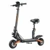 KuKirin G2 PRO Adventurers Dream Folding Electric Scooter 9 Inch Pneumatic Tire 600W Brushless Motor 48V 15AH Battery Max Speed 45km/h Max Range 55KM HD LCD Display Dual Disc Brake Led Light with Seat - Black