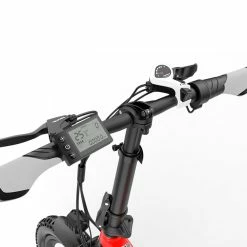 LANKELEISI G650 Electric Folding Bike 400W Motor 14.5Ah Battery 20 inch Tire for Commuting - Red 10 LANKELEISI G650 Electric Folding Bike 400W Motor 14.5Ah Battery 20 inch Tire for Commuting - Red -Sports & Outdoors Sales LANKELEISI G650 Electric Folding Bike 400W Motor Red 518095 4